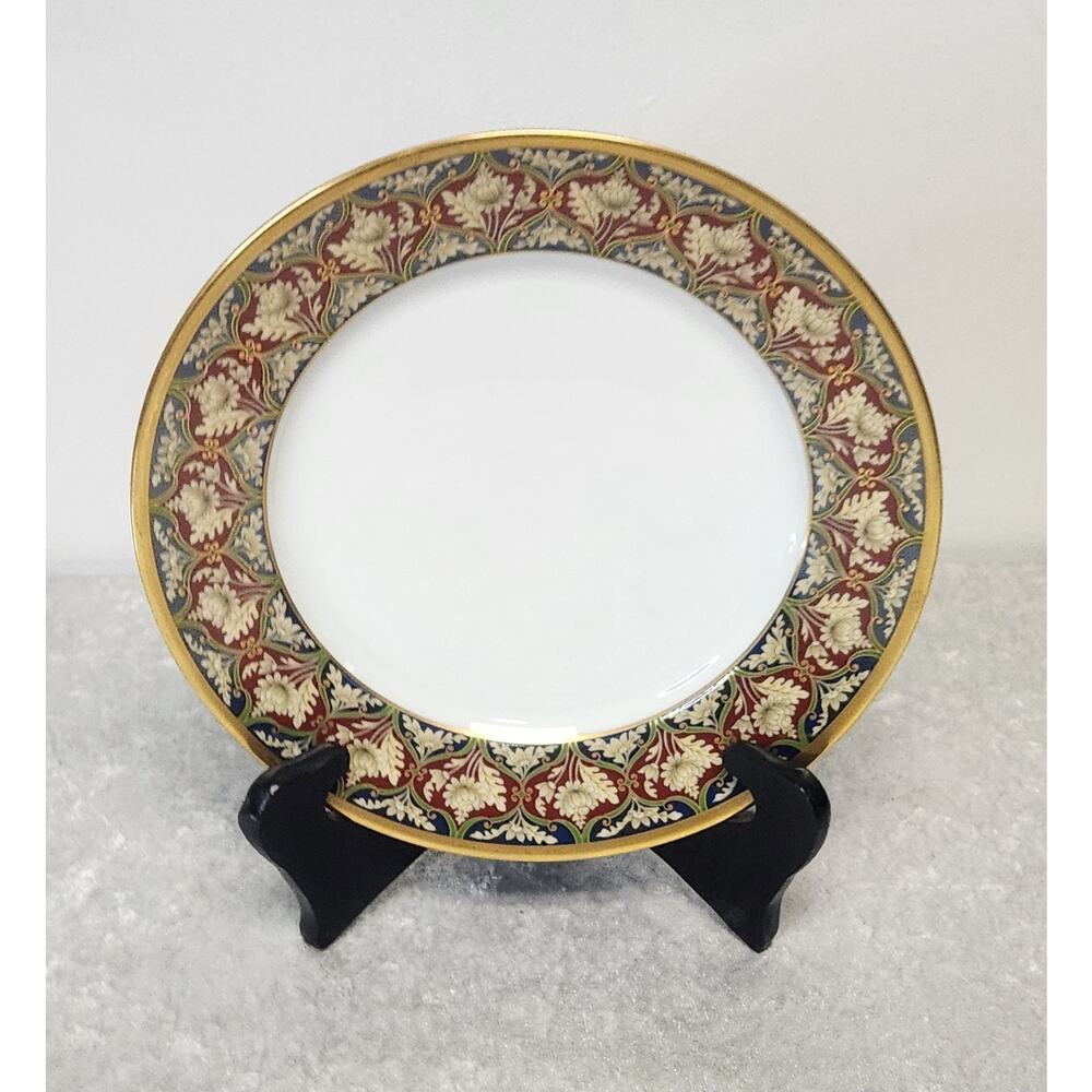 Christian Dior TABRIZ Fine China 8.25" Plate-24k Gold